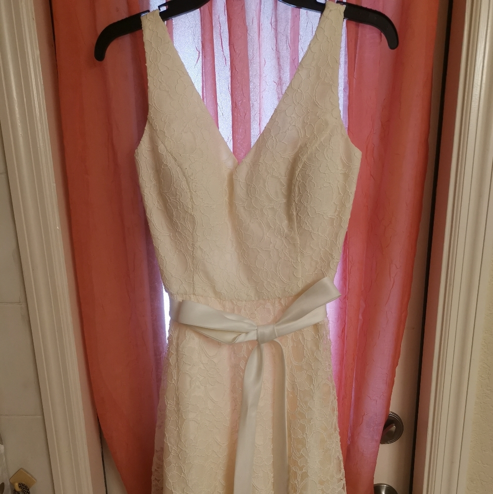 Cream Marina Dress Size 4